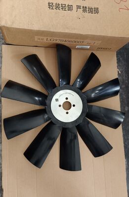 LG9704060005 Fan Blade​ is an oversized (550mm diameter) engine cooling fan​ specifically designed for SINOTRUK HOWO Light Truck​ series.